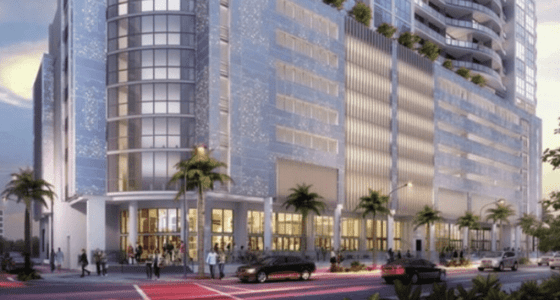 Close up image of beautiful, elegant condo in 100 Las Olas